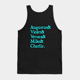 Chocolate Factory List Tank Top